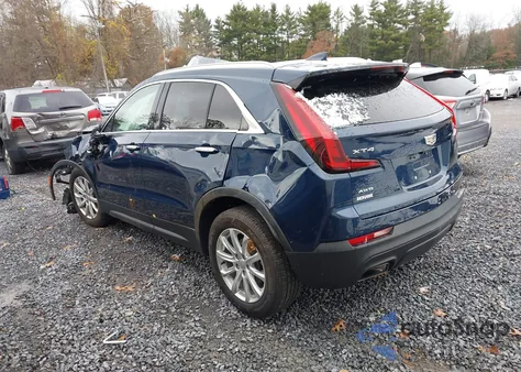 2019 Cadillac Xt4 Luxury from USA, damaged, VIN 1GYFZBR40KF133241